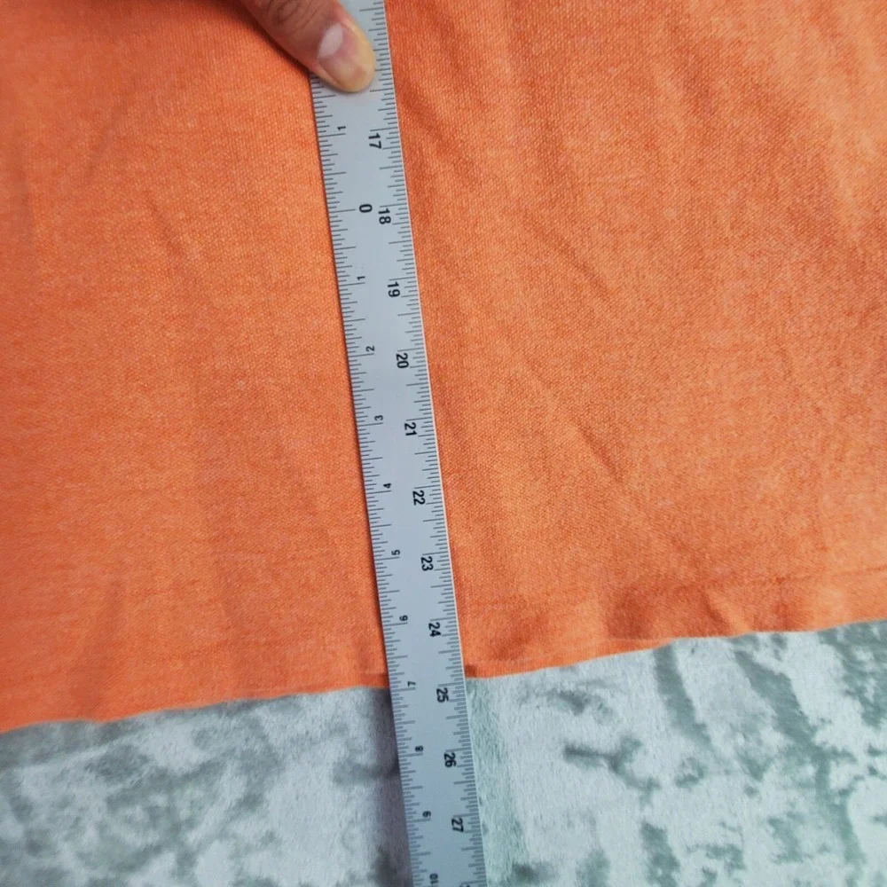 Ralph Lauren Polo Shirt Mens Medium Orange Pony Casual Short Sleeve
